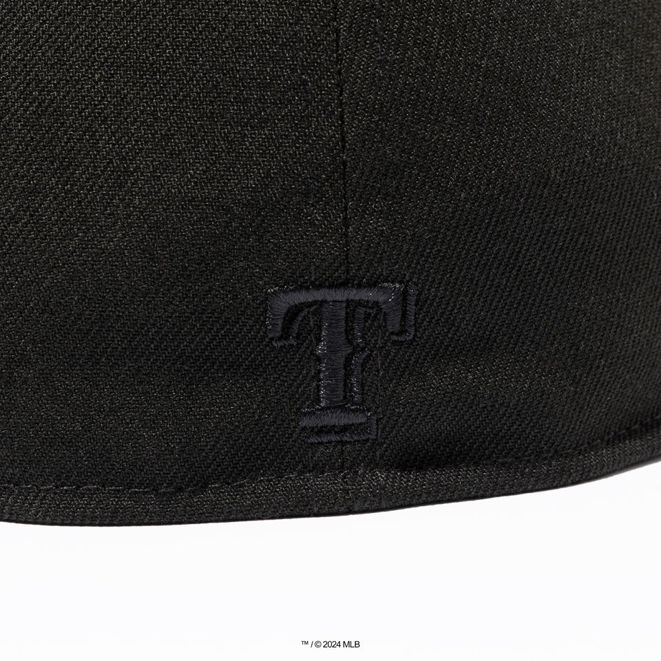 59FIFTY MLB x TAKAHIROMIYASHITATheSoloist. テキサス・レンジャーズ ブラック