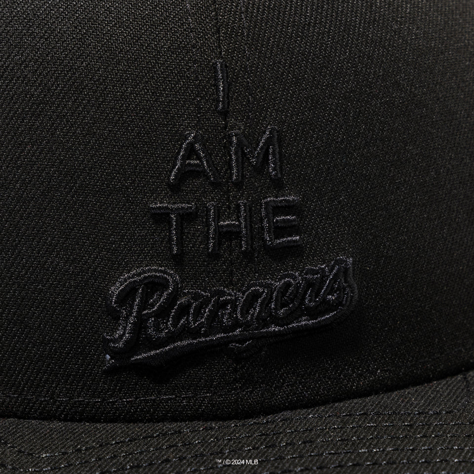 59FIFTY MLB x TAKAHIROMIYASHITATheSoloist. テキサス・レンジャーズ ブラック