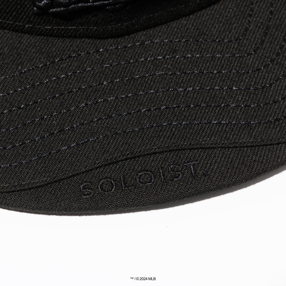59FIFTY MLB x TAKAHIROMIYASHITATheSoloist. テキサス・レンジャーズ ブラック