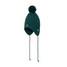 ポンポンニット イヤーフラップ Ear Flap Y's FW24 グリーン