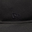 フィッテド ロングブリムハット Y's FW24 ブラック × ブラック