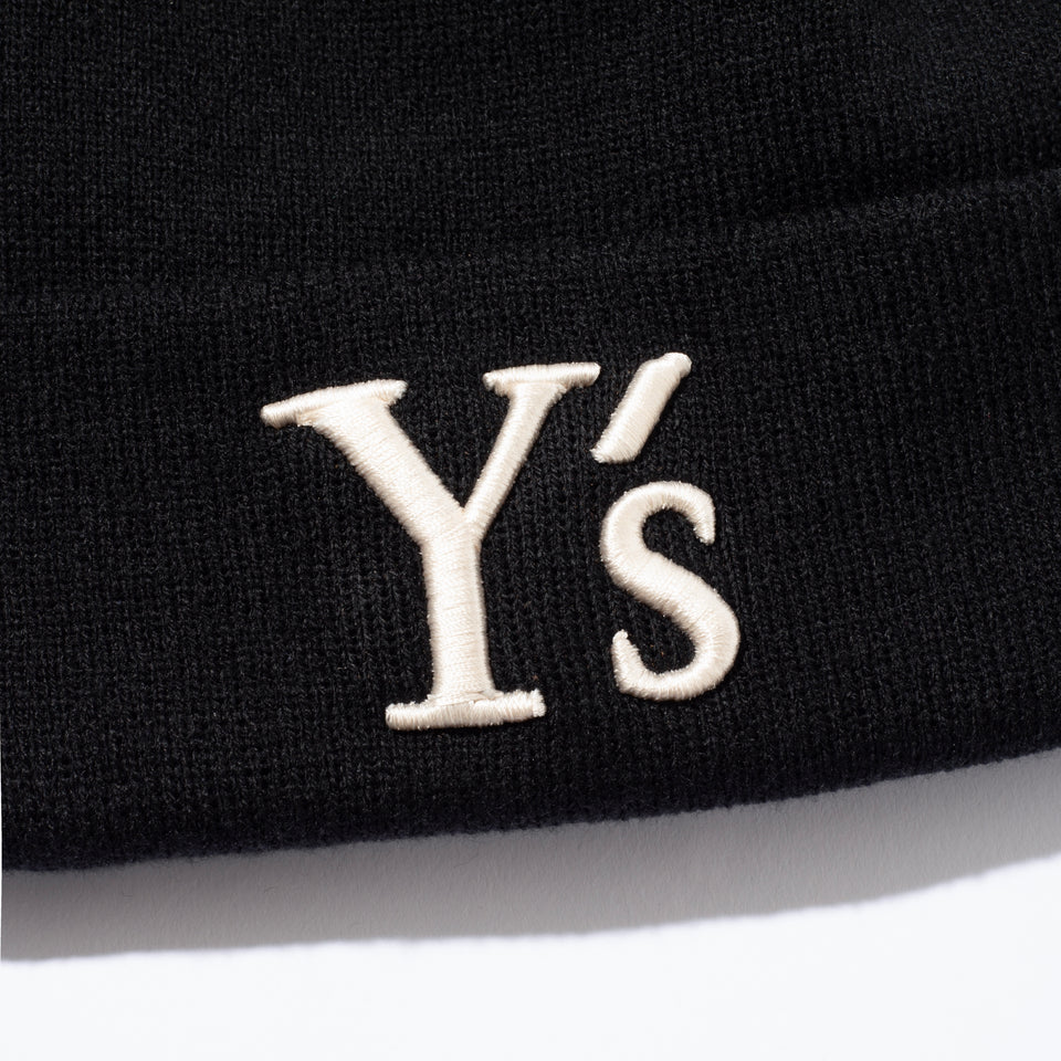 ベーシック カフニット Y's FW24 ブラック