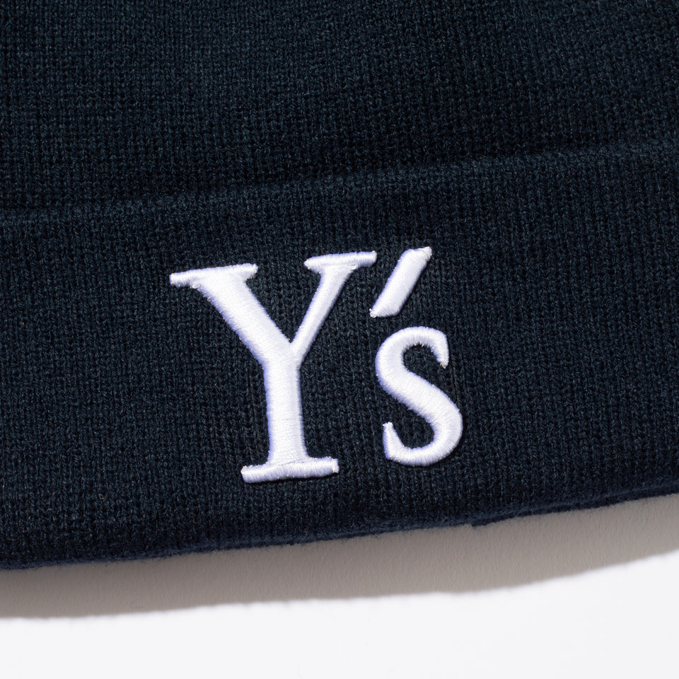 ベーシック カフニット Y's FW24 ネイビー