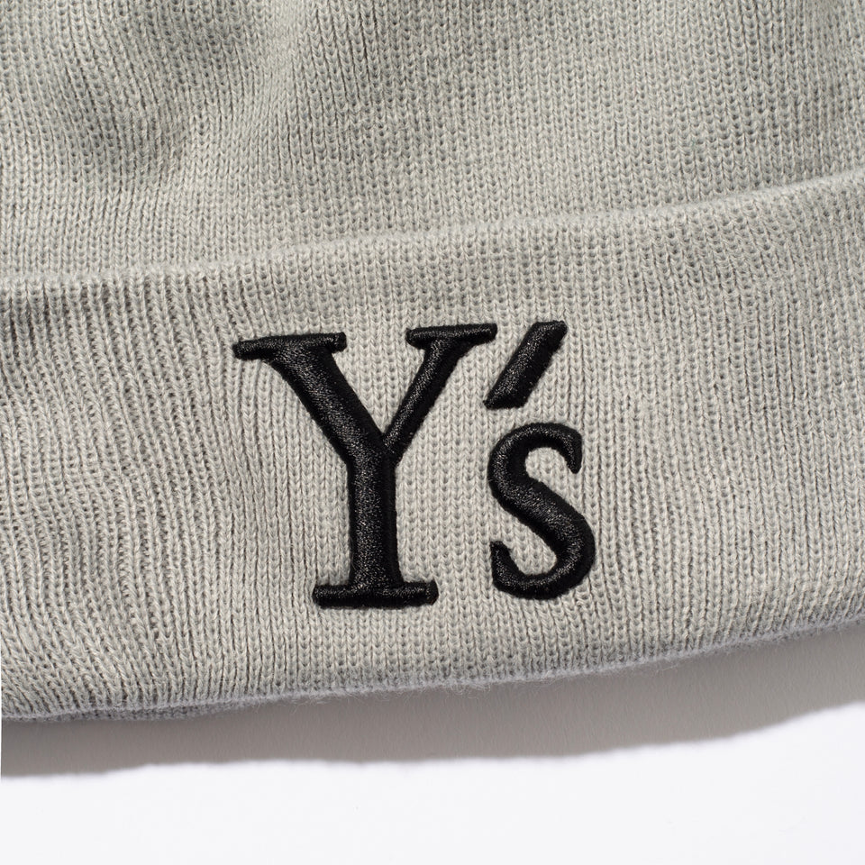 ベーシック カフニット Y's FW24 グレー