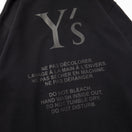 裏毛 プルオーバーフーディー Y's FW24 ブラック