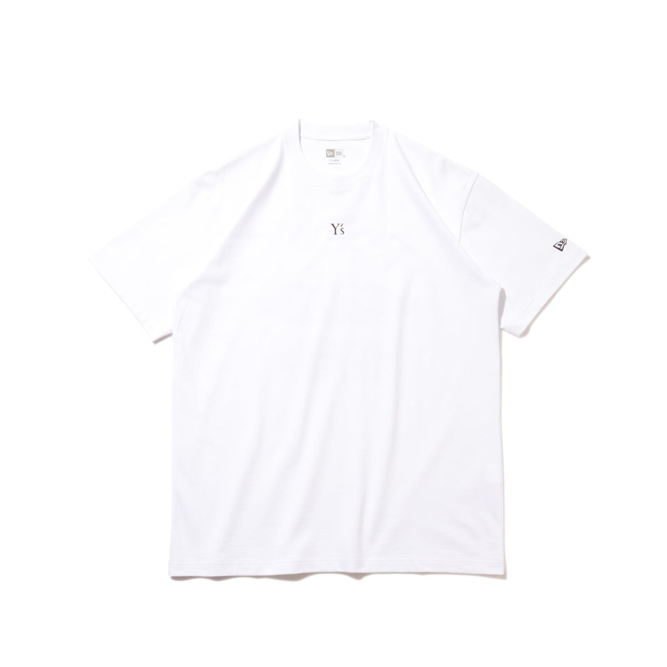 半袖 コットン Tシャツ Y's FW24 ホワイト レギュラーフィット