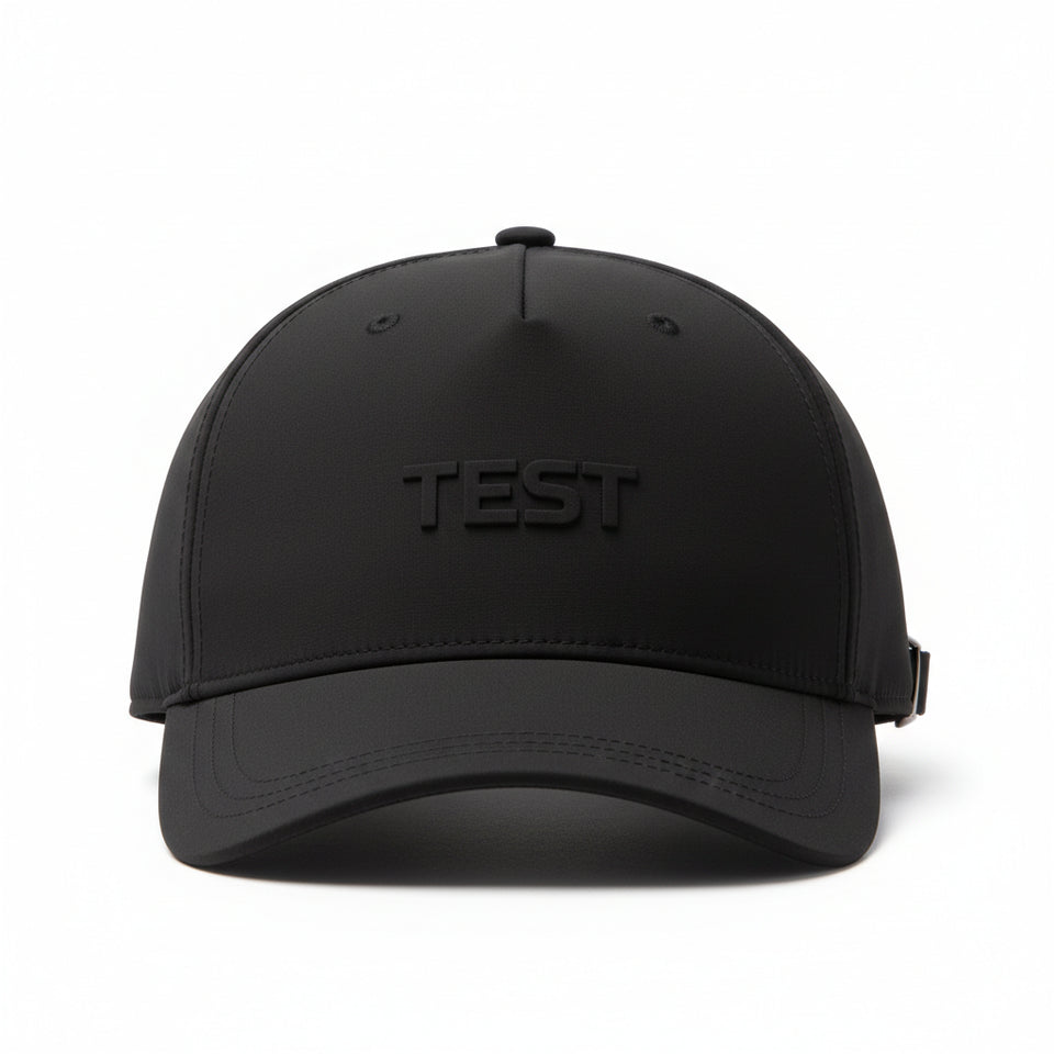 TEST HIDE FLOW CAP in Black