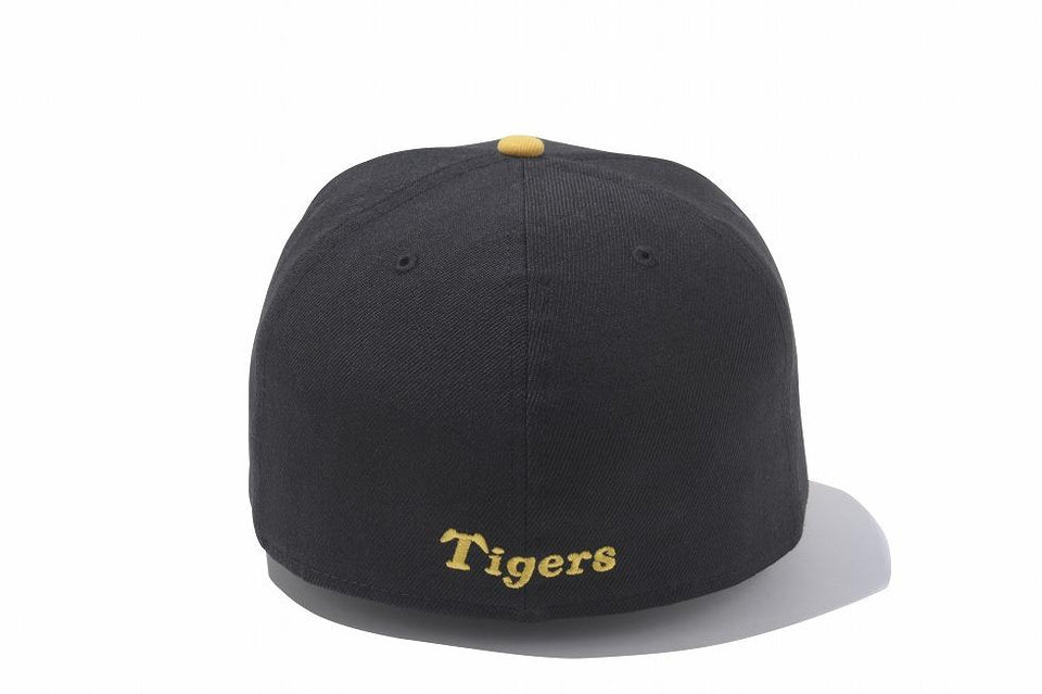 【ストア限定】 59FIFTY 阪神タイガース　虎ロゴ　ブラック × マニラ