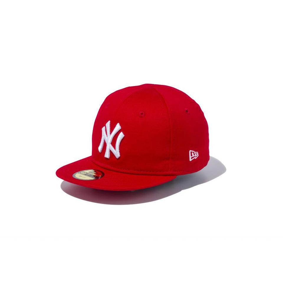My 1st 59FIFTY ニューヨーク・ヤンキース スカーレット × ホワイト