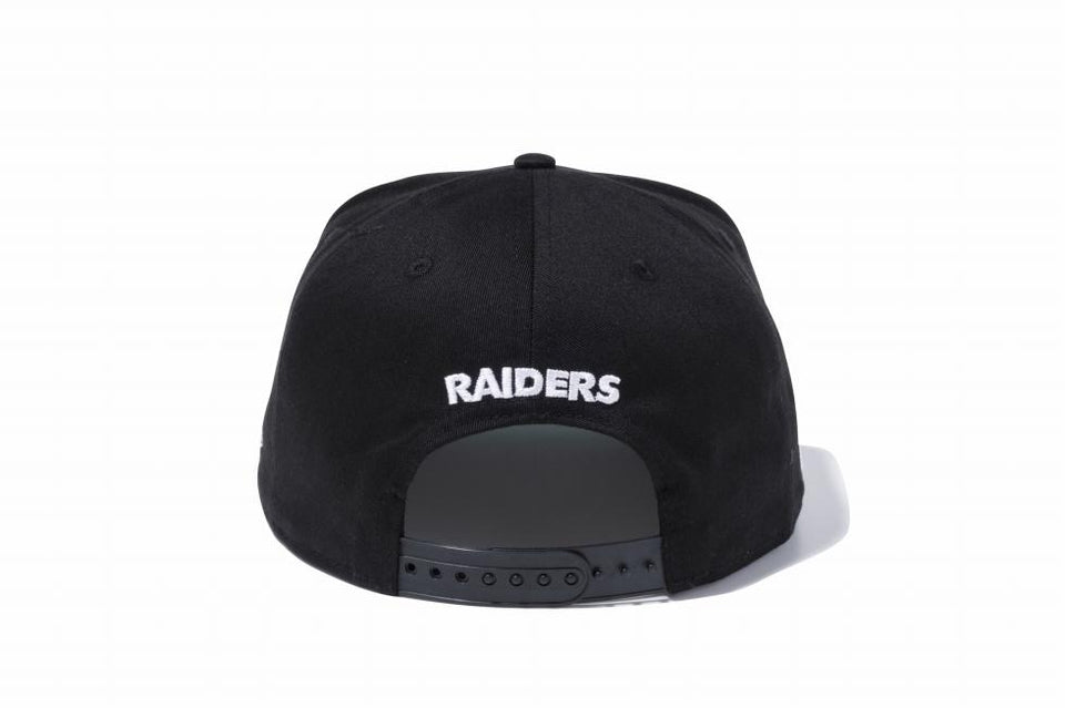 9FIFTY オークランド・レイダースシールドロゴ ブラック × ホワイト