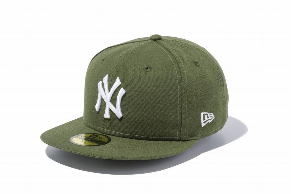 59FIFTY ニューヨーク・ヤンキース ライフルグリーン × ホワイト