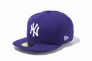 59FIFTY MLB ニューヨーク・ヤンキース パープル × ホワイト