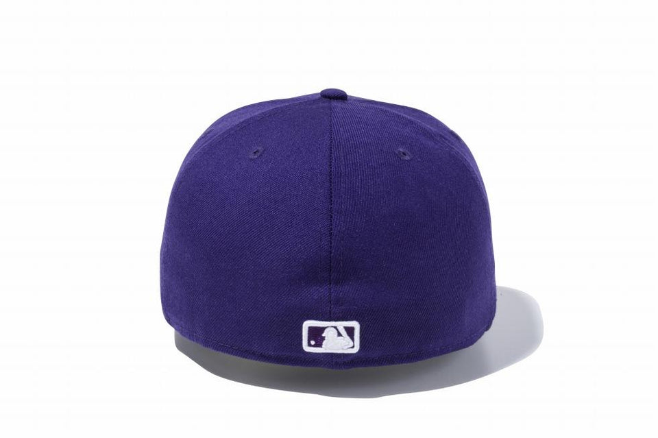 59FIFTY MLB ニューヨーク・ヤンキース パープル × ホワイト