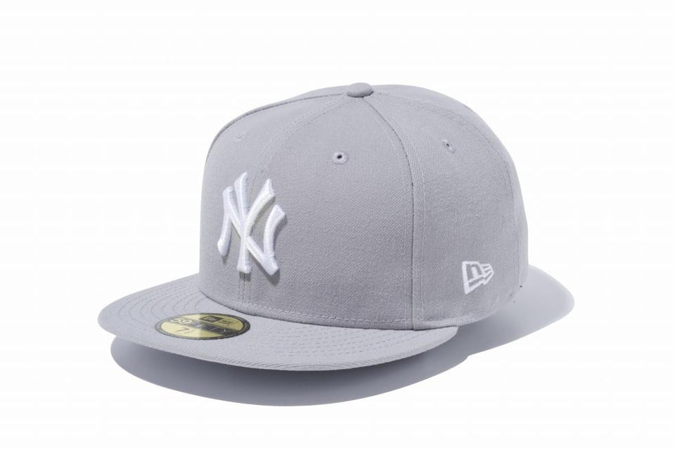 59FIFTY ニューヨーク・ヤンキース グレー × ホワイト