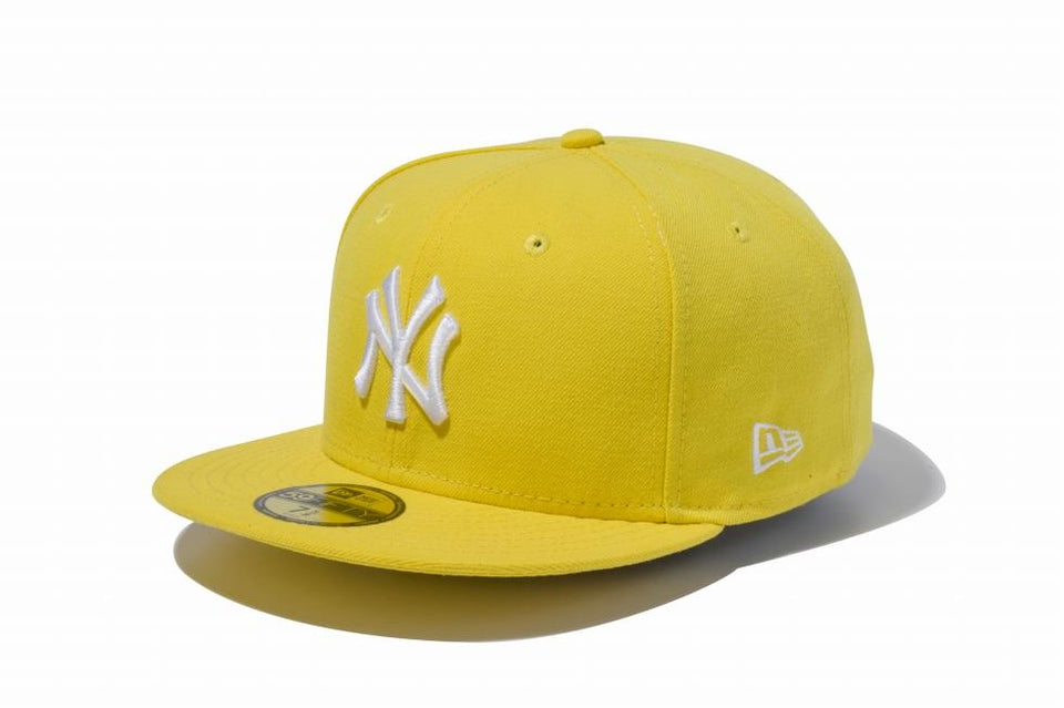 59FIFTY ニューヨーク・ヤンキース サイバーイエロー × ホワイト