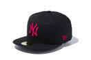 59FIFTY MLB ニューヨーク・ヤンキース ブラック × ストロベリー