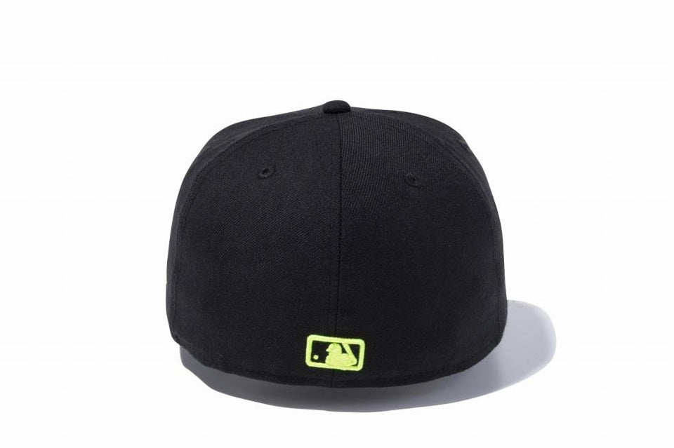 59FIFTY MLB ニューヨーク・ヤンキース ブラック × ネオンイエロー