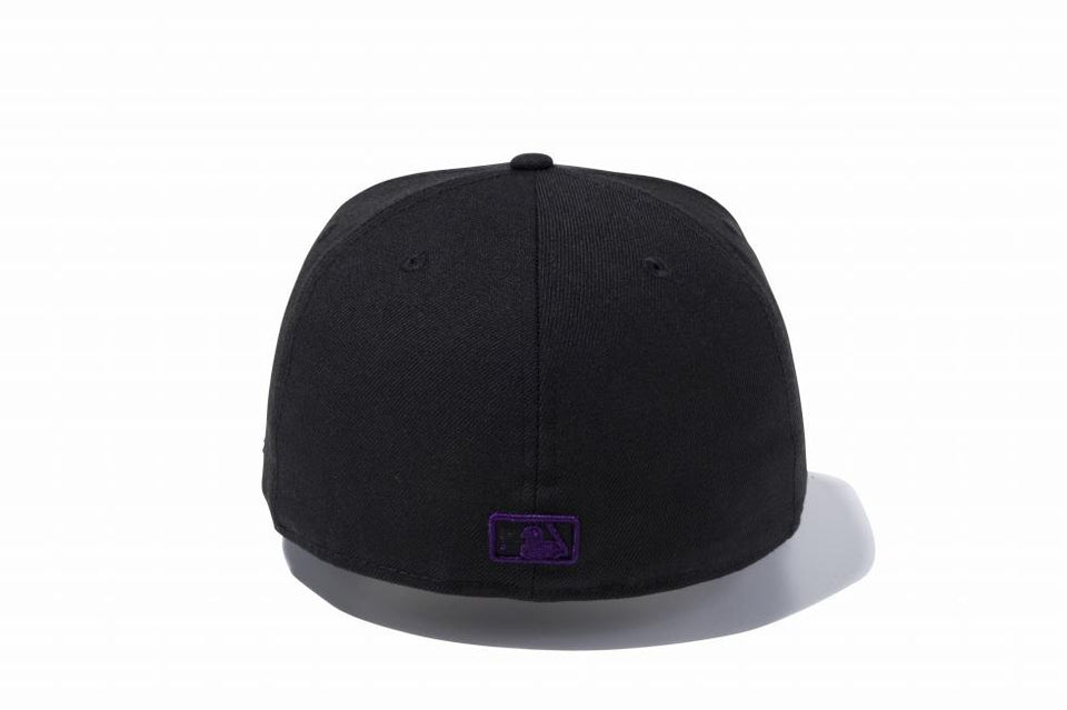 59FIFTY MLB ニューヨーク・ヤンキース ブラック × パープル