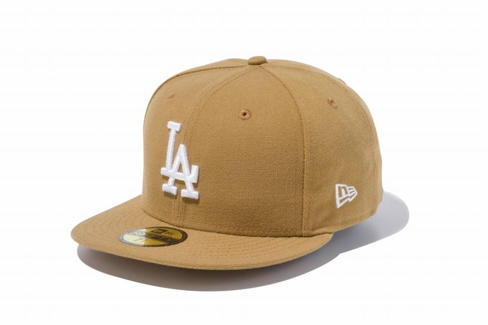 59FIFTY ロサンゼルス・ドジャース ウィート × ホワイト