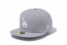 59FIFTY ロサンゼルス・ドジャース グレー × ホワイト