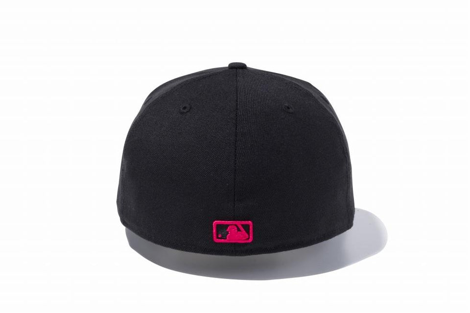 59FIFTY MLB ロサンゼルス・ドジャース ブラック × ストロベリー