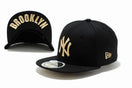 Kid's 59FIFTY UNDERVISOR ニューヨーク・ヤンキース ブラック × ゴールド BROOKLYN