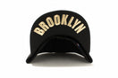 Kid's 59FIFTY UNDERVISOR ニューヨーク・ヤンキース ブラック × ゴールド BROOKLYN