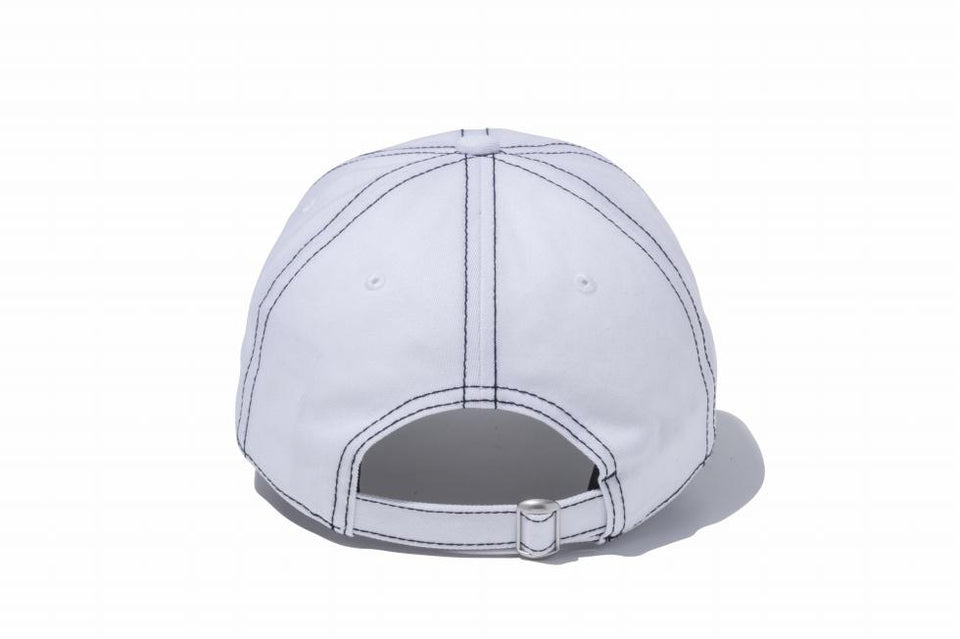 【ゴルフ】 9TWENTY On Par クロスストラップ コットン NEW ERA ホワイト × ブラック
