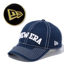 【ゴルフ】 9TWENTY On Par クロスストラップ コットン NEW ERA ネイビー × ホワイト