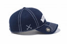 【ゴルフ】 9TWENTY On Par クロスストラップ コットン NEW ERA ネイビー × ホワイト