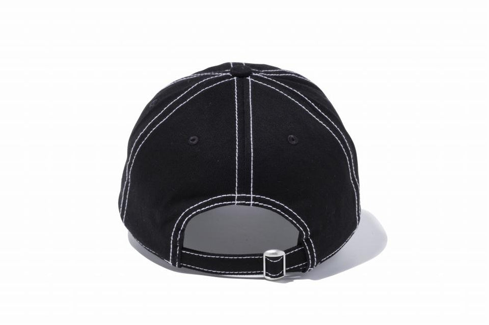 【ゴルフ】 9TWENTY On Par クロスストラップ コットン NEW ERA ブラック × ホワイト