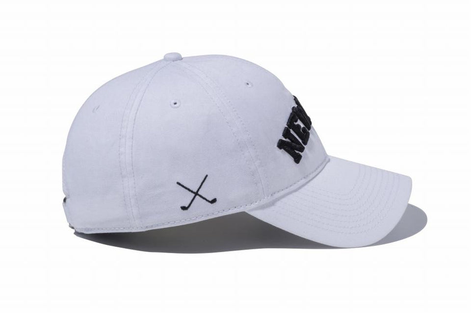 【ゴルフ】 9TWENTY クロスストラップ コットン NEW ERA ホワイト × ブラック
