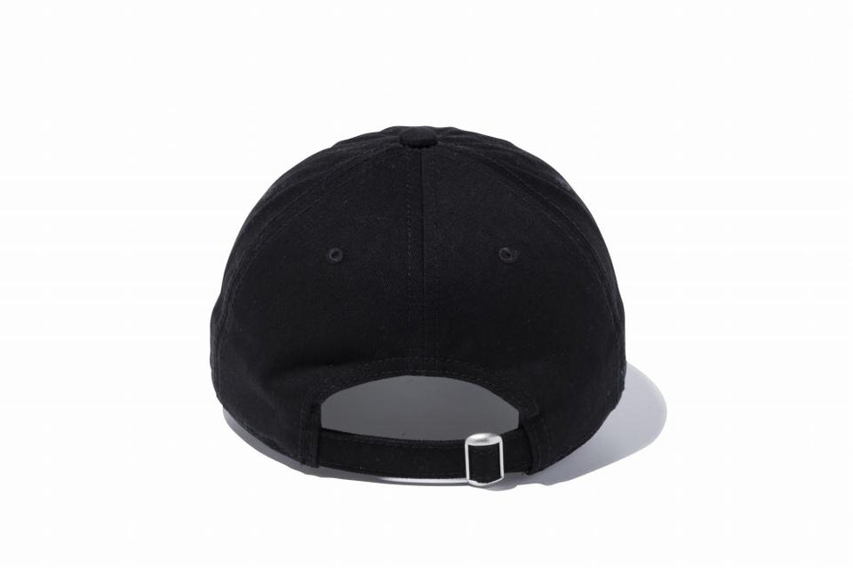 【ゴルフ】 9TWENTY クロスストラップ コットン NEW ERA ブラック × ホワイト