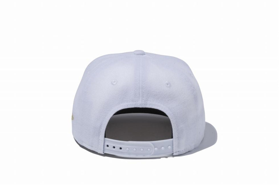 Youth 9FIFTY ロサンゼルス・ドジャース ホワイト × ゴールド