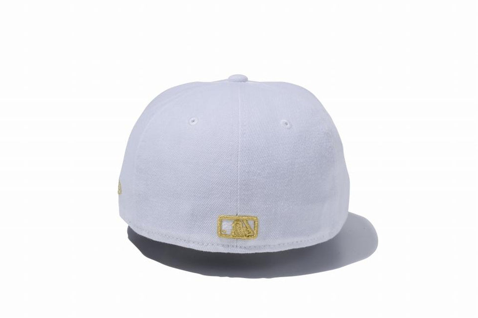Kid's 59FIFTY ニューヨーク・ヤンキース ホワイト × ゴールド