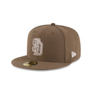 59FIFTY MLB オンフィールド サンディエゴ・パドレス オルタネイト ライトブラウン
