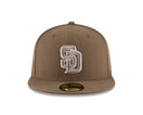 59FIFTY MLB オンフィールド サンディエゴ・パドレス オルタネイト ライトブラウン
