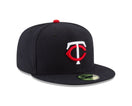 59FIFTY MLBオンフィールド ミネソタ・ツインズ ホーム