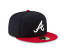 59FIFTY MLBオンフィールド アトランタ・ブレーブス ホーム