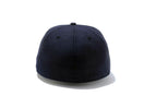 【ストア限定】 59FIFTY ベーシック ネイビー メタルフラッグロゴ