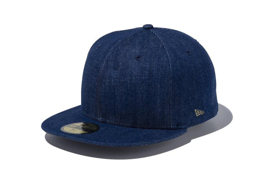 【ストア限定】 59FIFTY ベーシック インディゴデニム メタルフラッグロゴ
