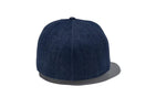 【ストア限定】 59FIFTY ベーシック インディゴデニム メタルフラッグロゴ