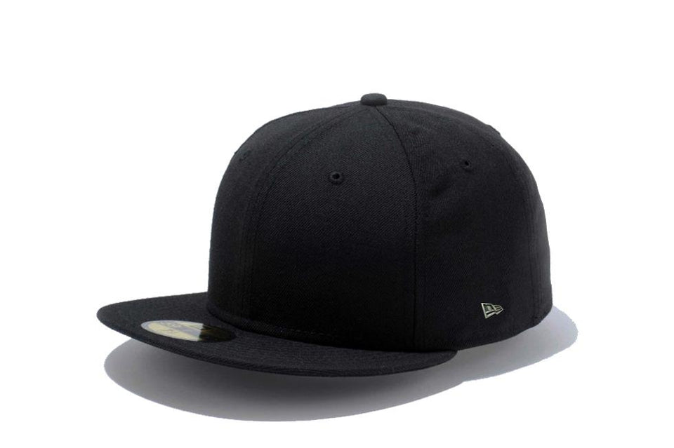 【ストア限定】 59FIFTY ベーシック ブラック メタルフラッグロゴ