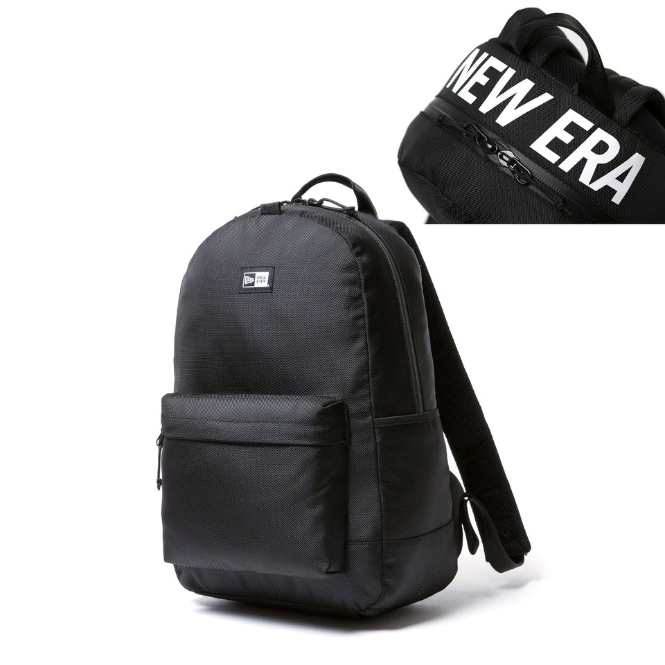 ライトパック 27L プリントロゴ ブラック × ホワイト