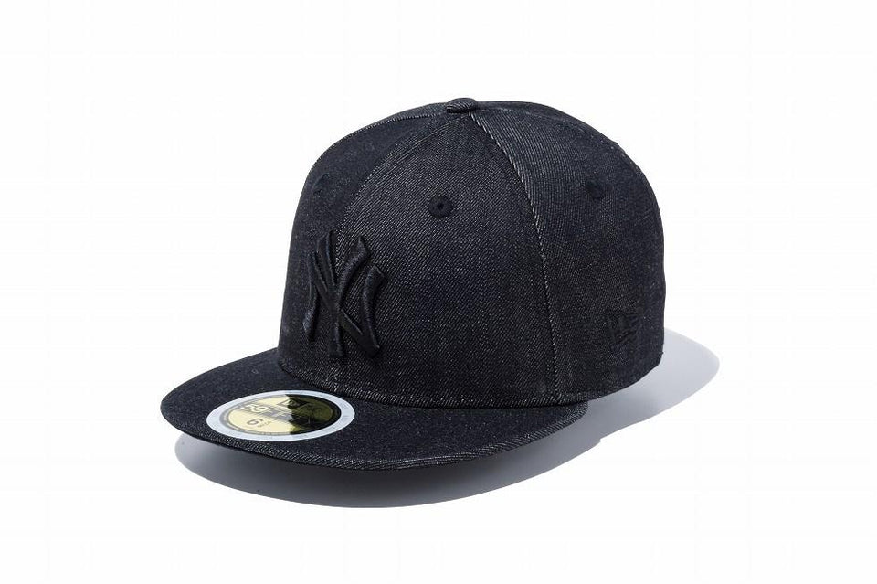 Kid's 59FIFTY ニューヨーク・ヤンキース ブラックデニム × ブラック