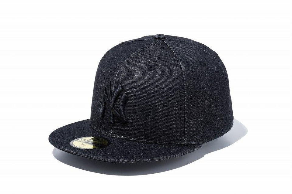 59FIFTY ニューヨーク・ヤンキース ブラックデニム × ブラック