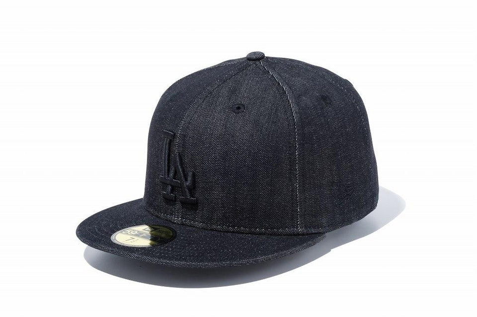 59FIFTY ロサンゼルス・ドジャース ブラックデニム × ブラック