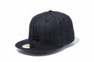 59FIFTY ロサンゼルス・ドジャース ブラックデニム × ブラック