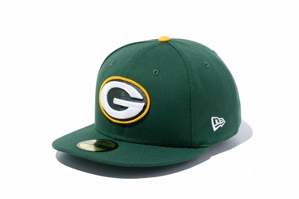 59FIFTY グリーンベイ・パッカーズ グリーン × チームカラー