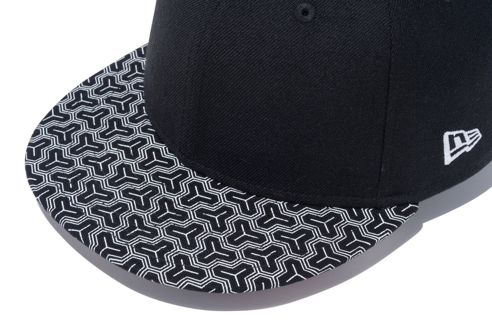 【ストア限定】 59FIFTY 浮世絵 東洲斎写楽 三代目大谷鬼次の奴江戸兵衛 ブラック 小紋バイザー